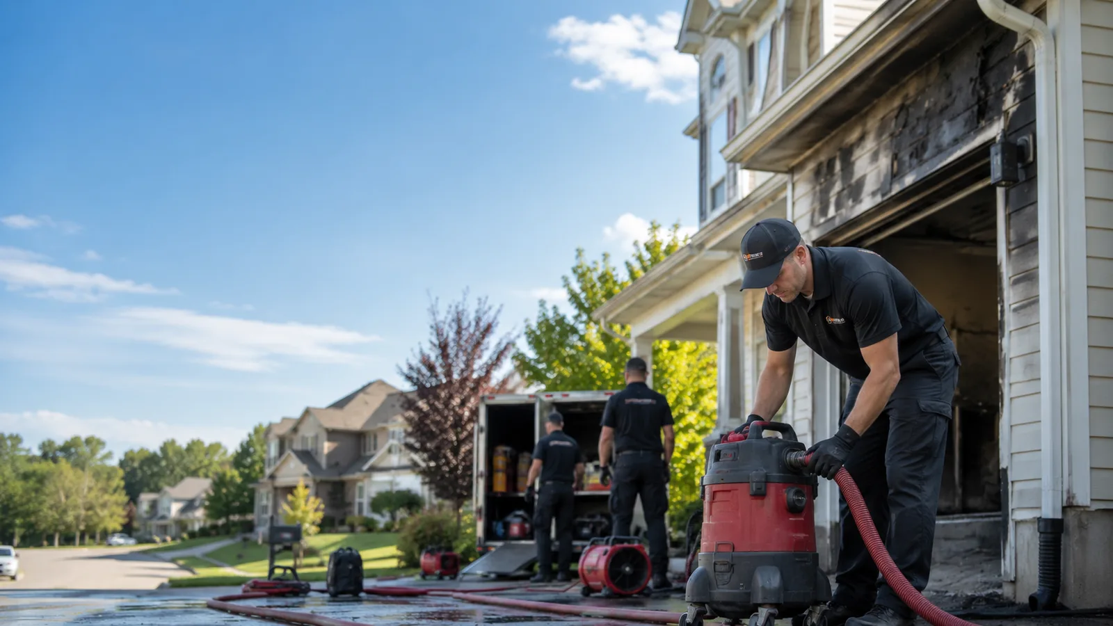Fire And Smoke Damage Restoration in Doylestown, WI near me